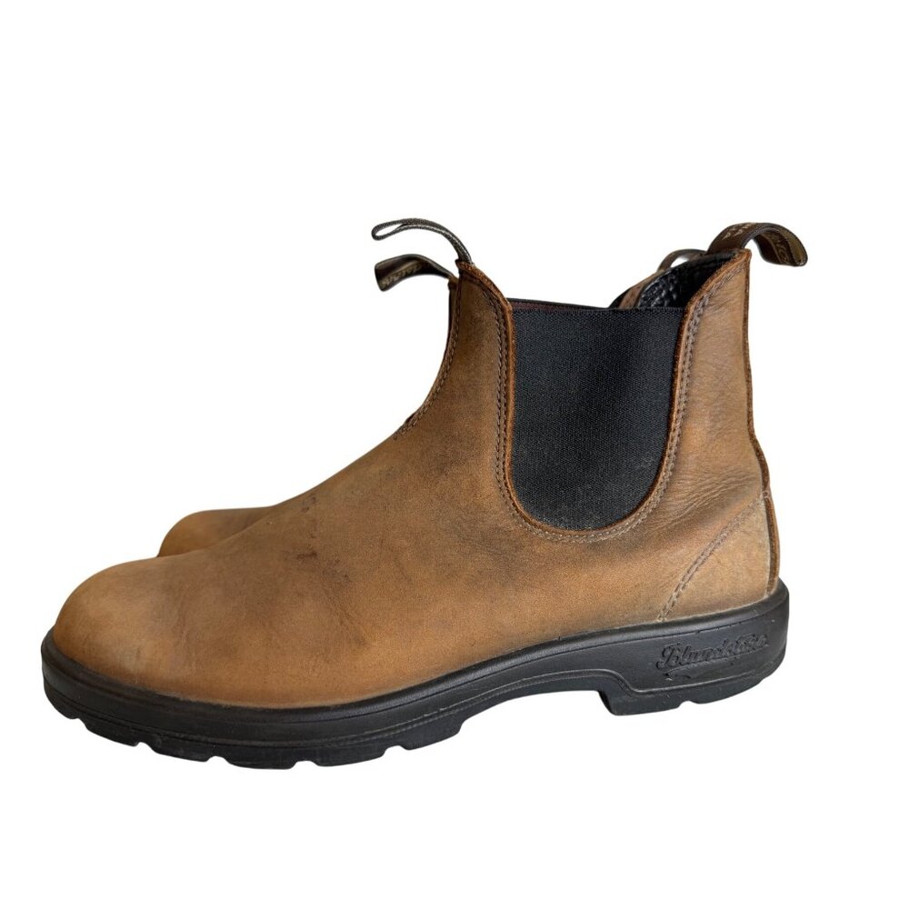 Blundstone Men's Brown Leather Boots